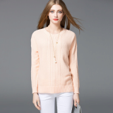 women long round neck cardigan sweaters for women sweater